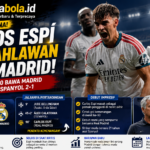 Carlos Espí Jadi Pahlawan Real Madrid, Mourinho Puji Sang Penentu Kemenangan atas Espanyol