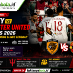 Tempat Menonton Hull City vs Manchester United 22 Agustus 2026, Live Streaming Liga Inggris