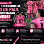 Cetak Gol Spektakuler, Rodrigo De Paul Beri Penghormatan Emosional untuk Messi dan Mendiang Ayahnya