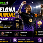 Barcelona Mengamuk! Elche Dihajar 5-0, Raphinha dan Fermín López Cetak Brace