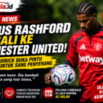 Marcus Rashford Kembali ke Manchester United, Michael Carrick Buka Pintu Comeback