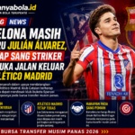 Barcelona Masih Memburu Julián Álvarez, Berharap Sang Striker Membantu Membuka Jalan Keluar dari Atlético Madrid
