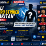 Napoli Berburu Striker Premier League, Gabriel Jesus hingga Zirkzee Masuk Radar