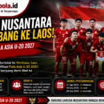 Garuda Nusantara Bertolak ke Laos, Misi Lolos Piala Asia U-20 2027 Dimulai