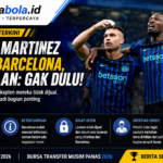 Barcelona Bidik Lautaro Martinez, Inter Milan Tegas Tutup Pintu Transfer