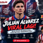 Julián Álvarez Viral Lagi! Wajah Masam Jadi Bahan Meme, Barcelona Gagal Membawanya Pergi