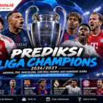 Prediksi Liga Champions 2026/2027: Arsenal, PSG, Barcelona, dan Real Madrid Jadi Kandidat Juara