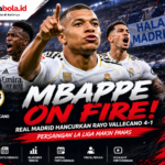 Mbappe Menggila! Real Madrid Hancurkan Rayo Vallecano 4-1, Puncak La Liga Makin Panas
